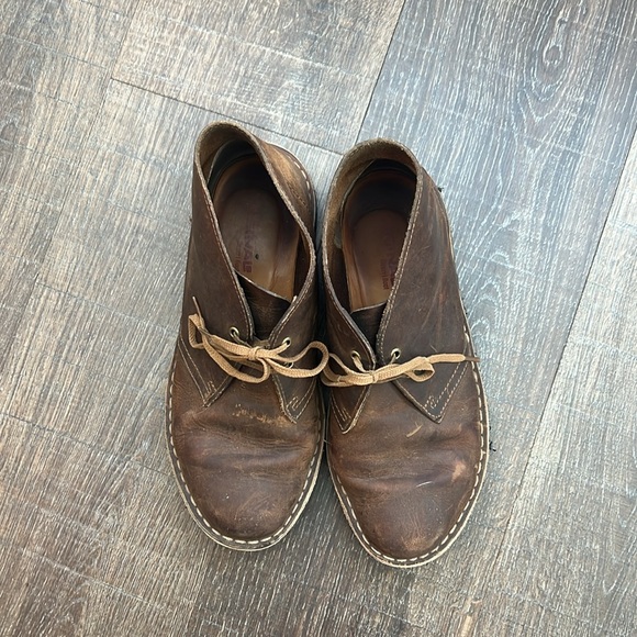 Clark’s original desert boot leather - Picture 3 of 8